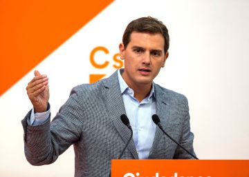 Rivera quiere que el Congreso inste al Gobierno a aplicar el 155 en Cataluña