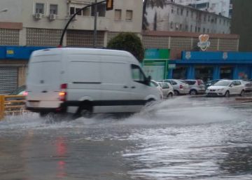 Avisos por lluvias torrenciales en Málaga, Cataluña y Baleares