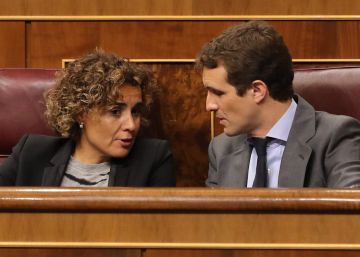 Pablo Casado exige a Ciudadanos que presente una moción de censura en Cataluña