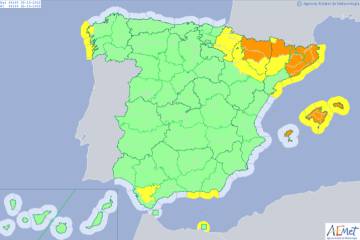 La tormenta tropical Leslie atraviesa España tras causar destrozos y dejar miles de casas sin luz en Portugal