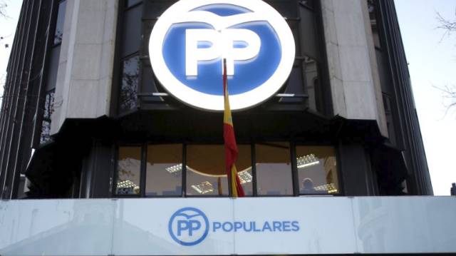 Sede del PP en Madrid.