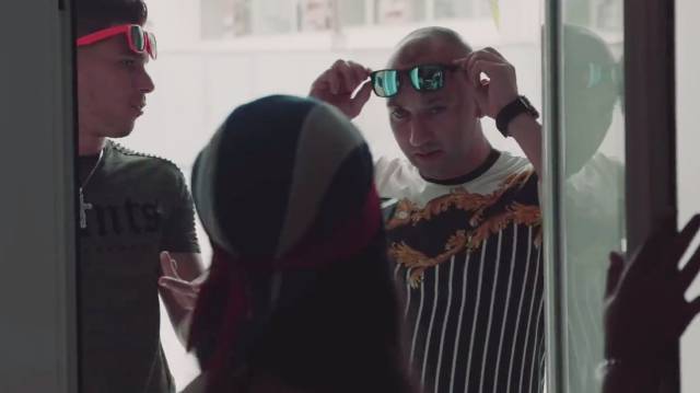 El cantante Clase A junto a El Castaña.