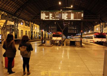 Un vigilante encuentra una mano dentro de un guante en la estación de trenes de Valencia