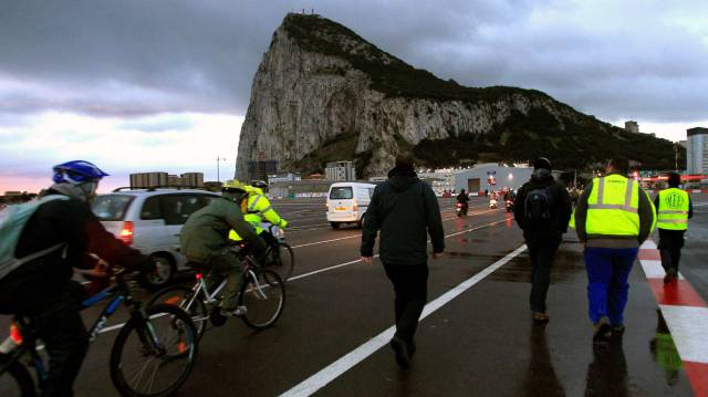 Gibraltar, fotografiado el pasado martes.
