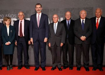 Felipe VI reivindica el papel de su padre en la transformación de España