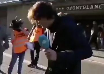 Un periodista de Intereconomía es agredido durante las manifestaciones en Barcelona