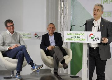 El PNV no acusa el desgaste y ganaría en las tres provincias y capitales vascas, según un sondeo