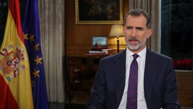 El rey Felipe VI pronuncia este lunes el mensaje de Navidad en el Palacio de La Zarzuela.