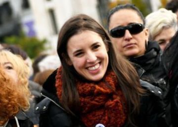 Irene Montero vuelve a la actividad política el 9 de enero
