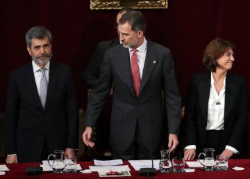 El Rey destaca la “legitimidad” del Poder Judicial a pocas semanas del juicio del ‘procés’