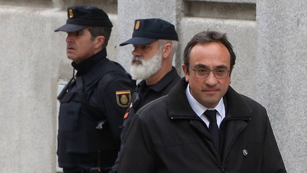 El exconseller Josep Rull, el pasado mes de marzo.