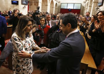 Moreno abre un ciclo nuevo en Andalucía con el apoyo de PP, Ciudadanos y Vox