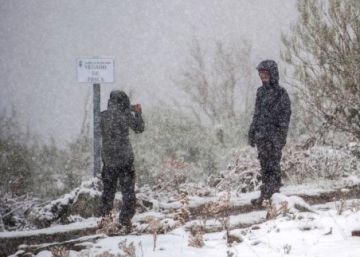 Llegan las primeras nevadas extensas y copiosas del invierno