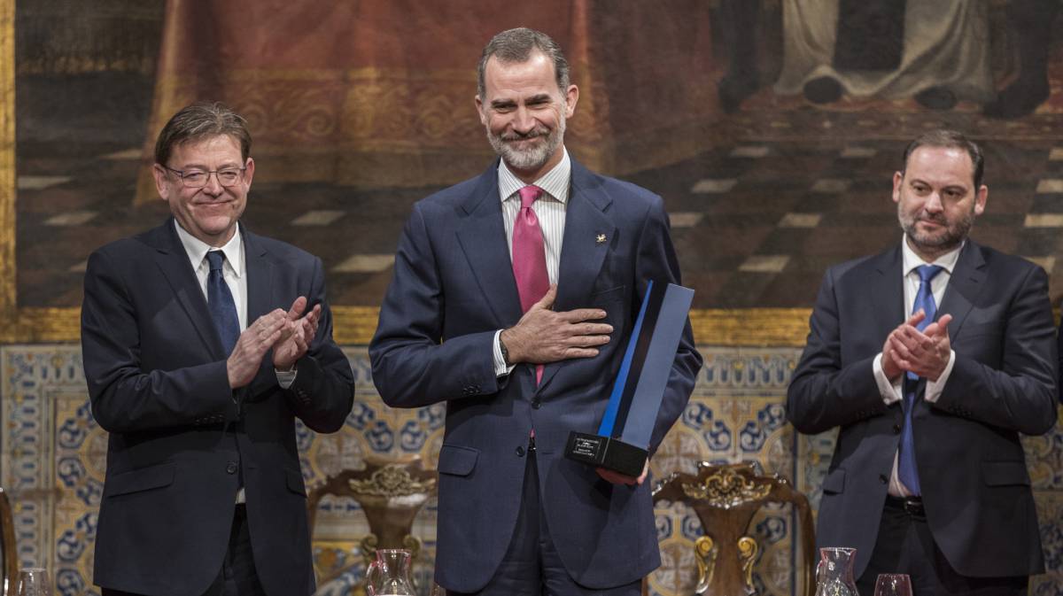 El Rey recibe el XXVII Premio Convivencia.