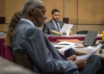 Pablo Ibar, durante el juicio.