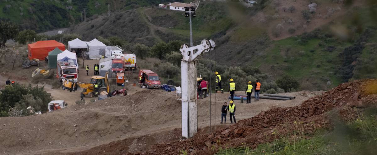 Finalizado el túnel vertical que llevará a los rescatadores hasta Julen