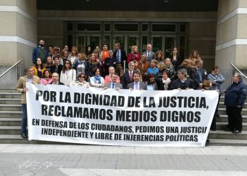 Los jueces y fiscales convocan nuevos paros tras estancarse la negociación con Delgado