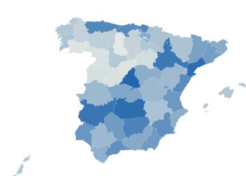 ¿Cuántas víctimas se cobró la Guerra Civil? ¿Dónde hubo más?