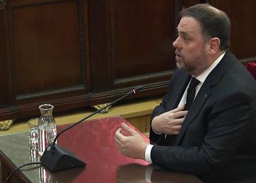 Junqueras rechaza contestar al fiscal por estar en un “juicio político”