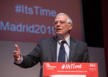 Borrell se perfila como candidato socialista a las elecciones europeas