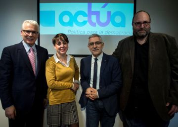 Llamazares y Baltasar Garzón piden el apoyo de los abstencionistas de izquierdas
