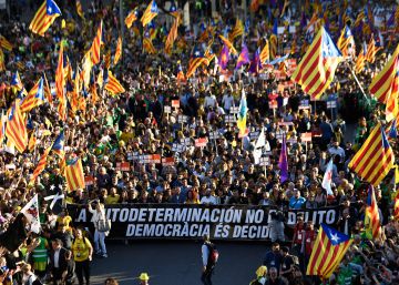 Así te hemos contado la manifestación independentista en Madrid