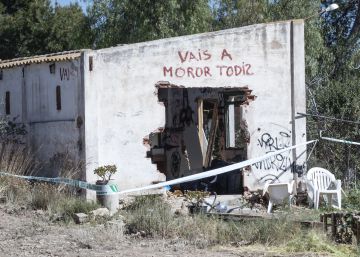 La ‘profecía’ del asesinato de los dos niños de Godella era una pintada hecha durante un cortometraje