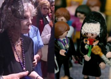 El coleccionista que recrea la Semana Santa en versión Playmobil