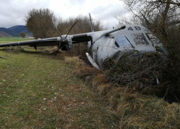 Once heridos en una salida de pista de un avión cuando participaba en un simulacro de rescate en Jaca