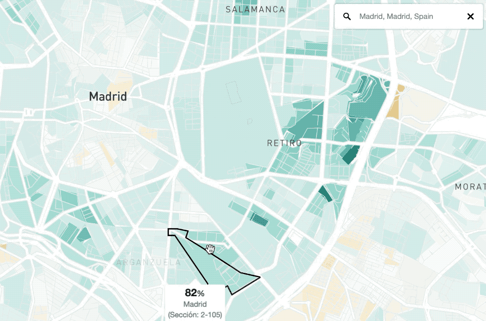 Consulta el interactivo para ver otros lugares.
