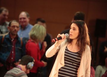 Irene Montero asume el protagonismo el primer día de campaña de Unidas Podemos