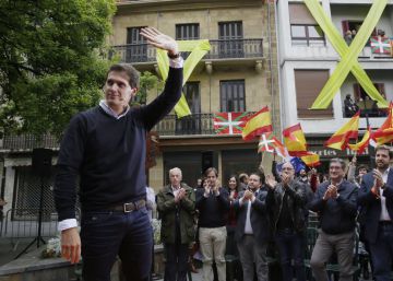 Rivera en Errenteria: “Estamos aquí para darle batalla al cáncer de España, el nacionalismo”