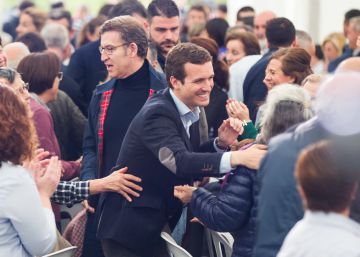 Casado pide a los asistentes a un mitin en Galicia que se imaginen que son asesinados de ETA