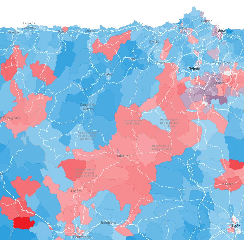 How did your neighbor vote in the 2016 Spanish election?