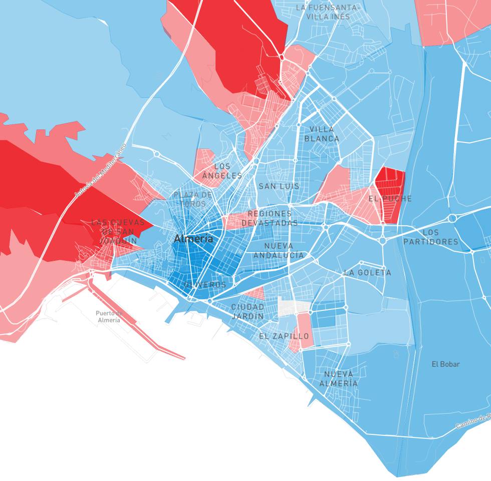 How did your neighbor vote in the 2016 Spanish election?