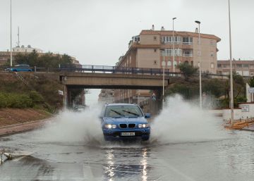 El temporal se ceba con Murcia y la Comunidad Valenciana