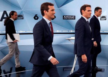 El debate de Atresmedia supera al de RTVE en audiencia y suma 9,5 millones de espectadores