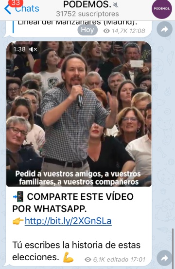 WhatsApp cierra los canales de los partidos y se sale de la pelea electoral