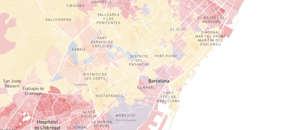 El mapa del voto en toda España, calle a calle