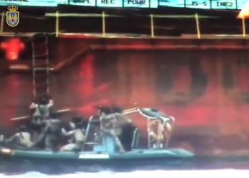 Así rescató la Armada española un buque secuestrado en el golfo de Guinea