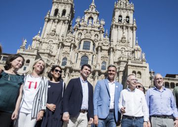Ardor socialista en los feudos gallegos que se llevaron las mareas