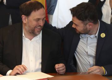 Directo | Los presos del ‘procés’ recogen sus actas de diputados en el Congreso