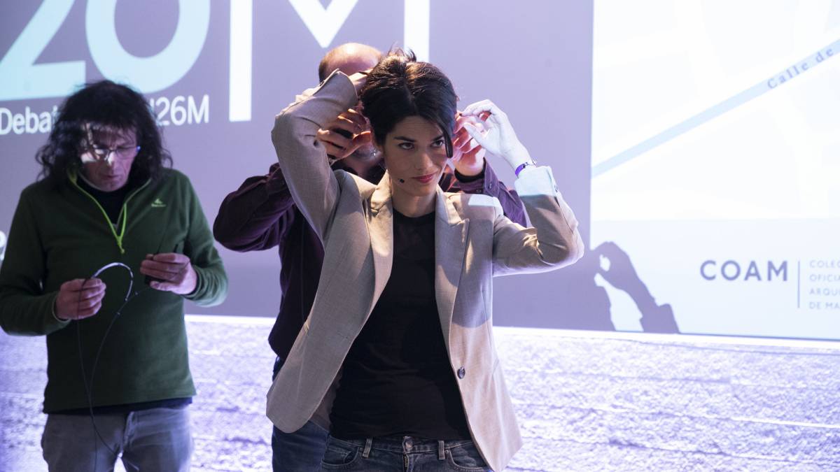 Isabel Serra, candidata de Podemos.