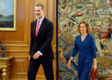 El Rey se reúne con Batet y Cruz para poner en marcha la legislatura