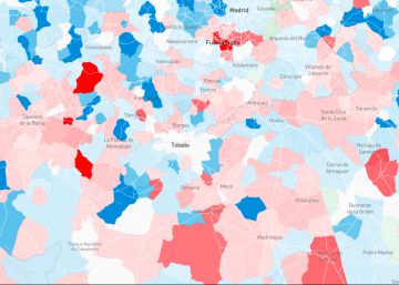 El mapa de los feudos: los municipios donde el alcalde siempre ha sido del mismo partido