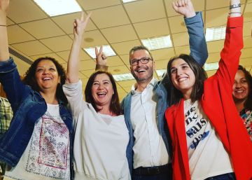 El PSOE rompe la alternancia histórica en Baleares y la izquierda gobernará cuatro años más