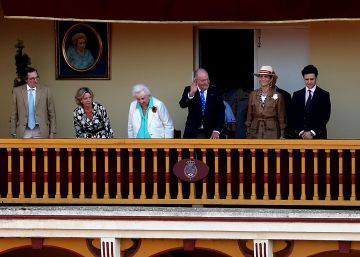 Juan Carlos I se despide de la vida pública en Aranjuez