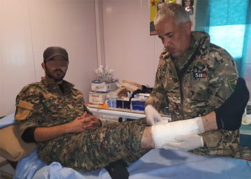 Herido grave por una mina un miliciano español que combate contra el ISIS en Irak