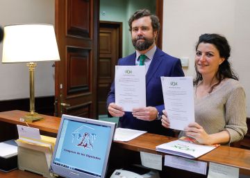 Vox quiere prohibir por ley cualquier beneficio a los presos del ‘procés’