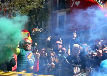 Primeras grietas en el sindicato que arrasa entre los policías con un discurso duro